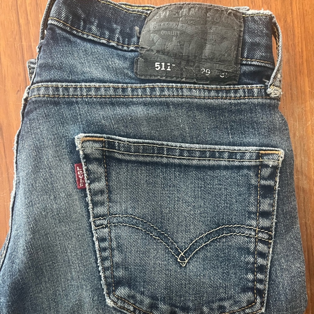 Levi's Men's Classic Indigo Slim Straight Jeans